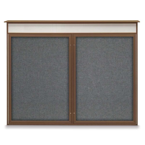 Single Door Enclosed Indoor Letterboard